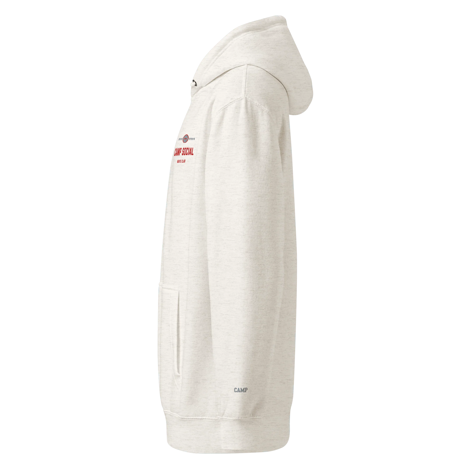 Camp Social Men's Hoodie - Image 7