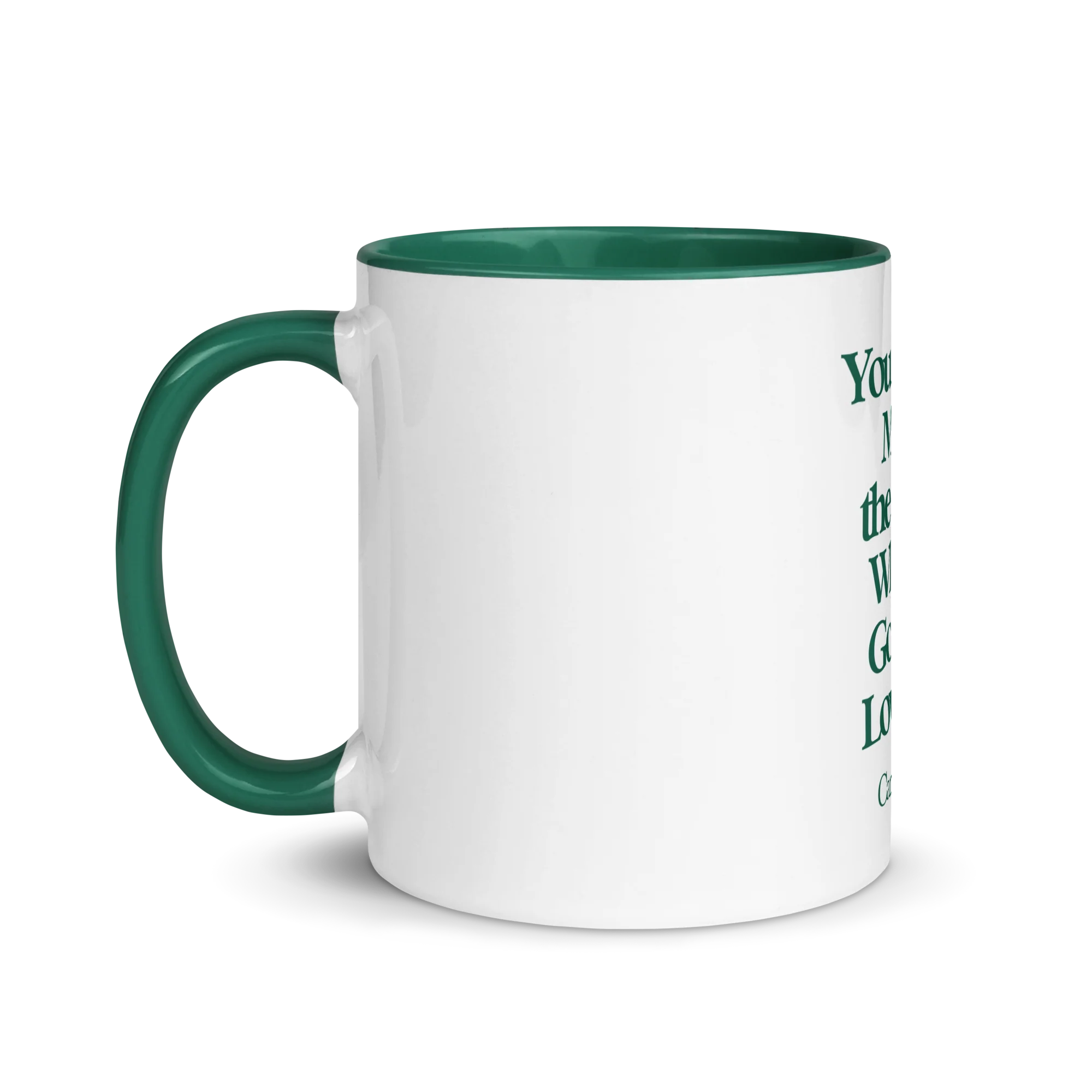 'Camp Social' Mug - Green - Image 7