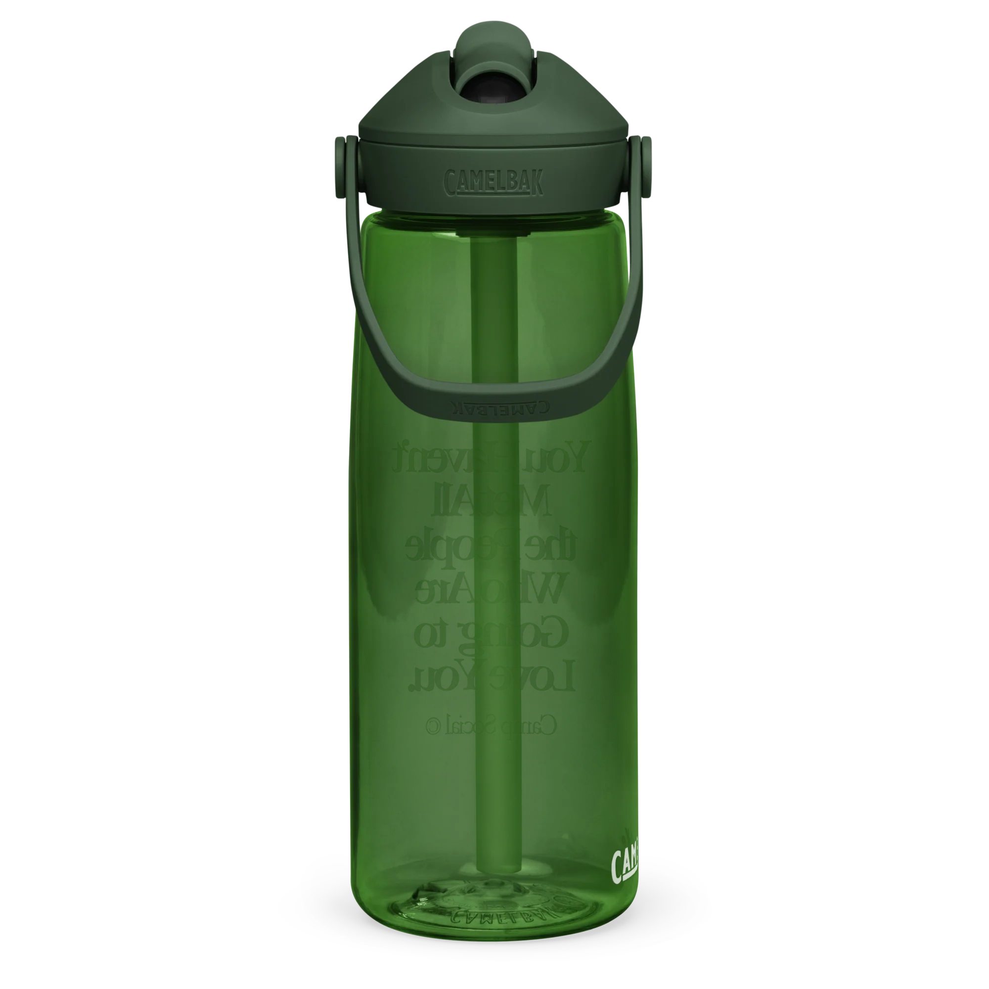 Flip straw water bottle - Image 4