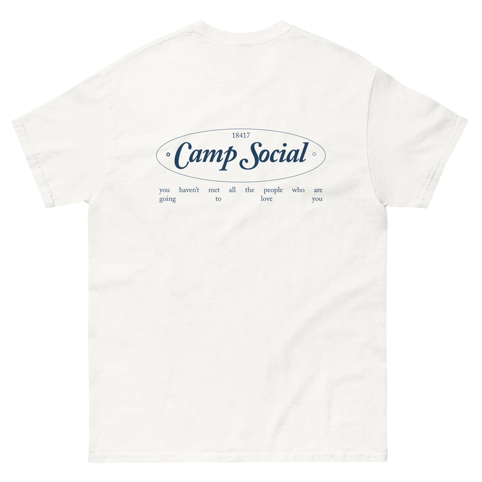 Plain Tee with Back